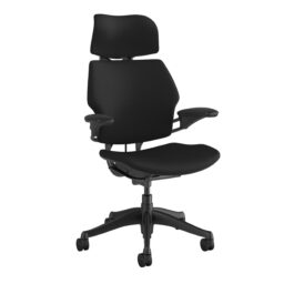 FREEDOM HEADREST GRAPHITE FRAME – FABRIC BLACK