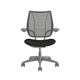 LIBERTY TASK CHAIR – GREY FRAME – OXYGEN TRANQUIL