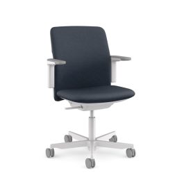 PATH CHAIR – LIGHT GREY FRAME – BLUE STEEL