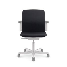 PATH CHAIR – LIGHT GREY FRAME – SOFT BLACK