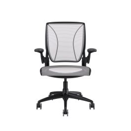 DIFFRIENT WORLD CHAIR BLACK FRAME – WHITE MESH/MESH